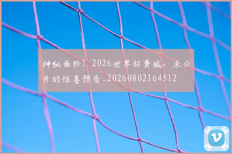 神秘面纱！2026世界杯费城，未公开的惊喜预告_20260802164512