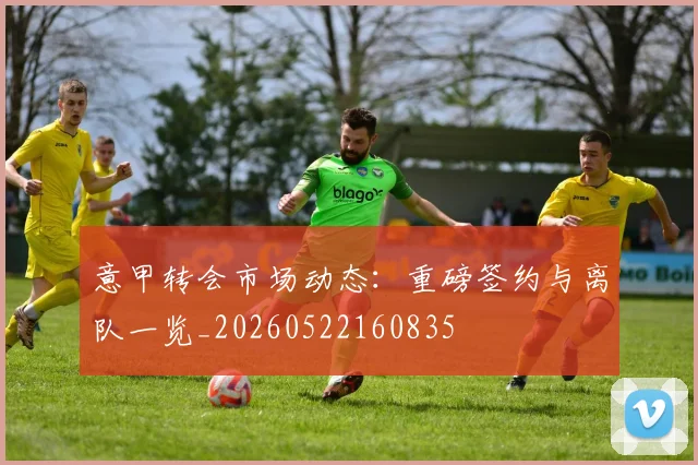 意甲转会市场动态:重磅签约与离队一览_20260522160835